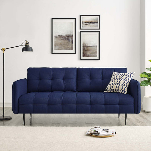 Sasha Tufted Fabric Sofa