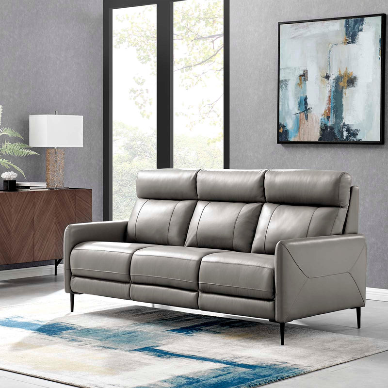 Persephone Leather Sofa