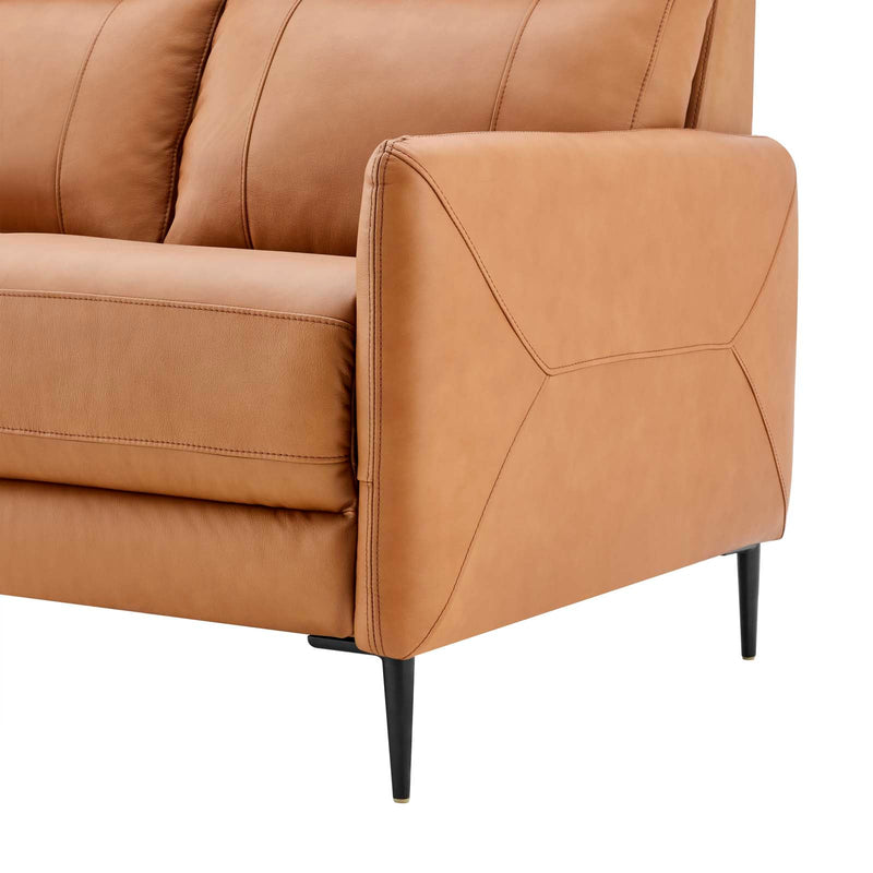 Persephone Leather Sofa