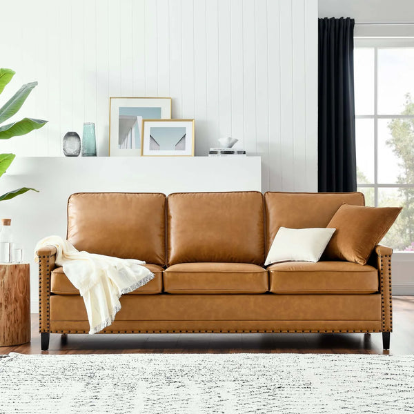 Rivka Vegan Leather Sofa