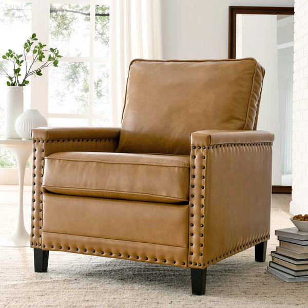 Rivka Vegan Leather Armchair