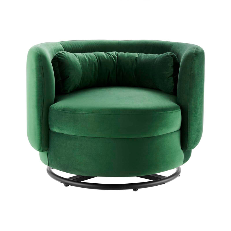 Anderson performance Velvet Swivel Chair