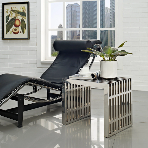 Kartier Small Stainless Steel Bench