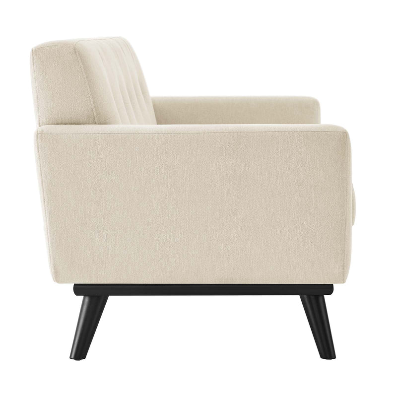 Emmalyn Herringbone Fabric Loveseat