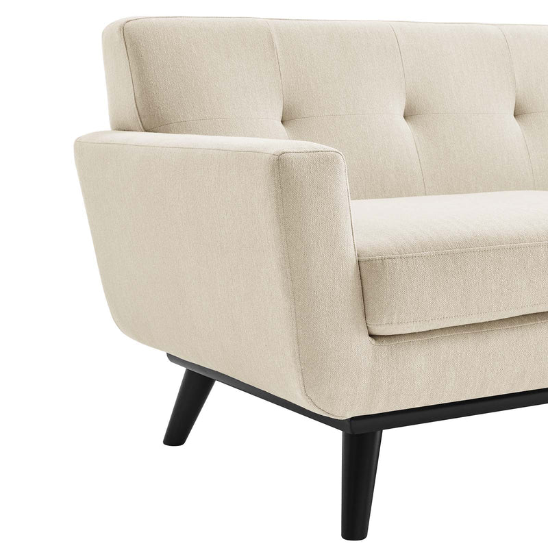 Emmalyn Herringbone Fabric Loveseat