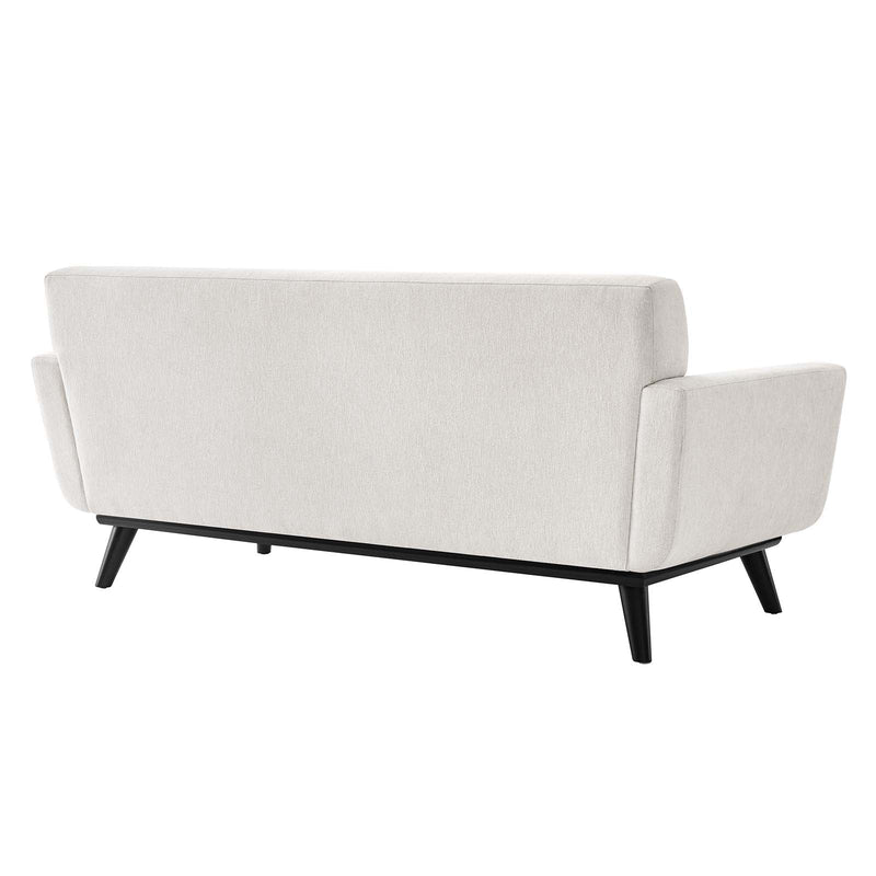 Emmalyn Herringbone Fabric Loveseat