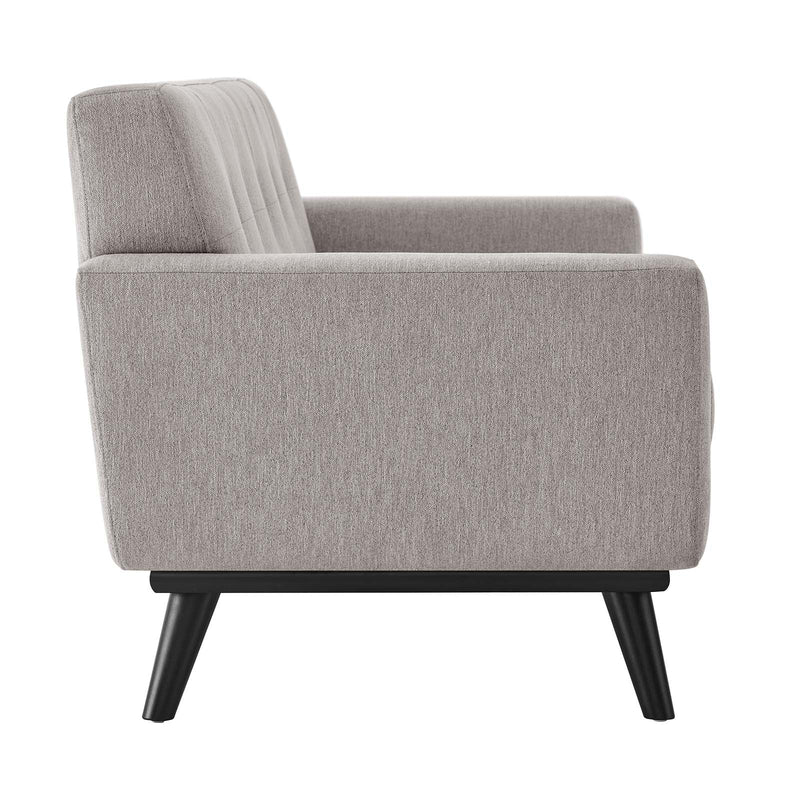 Emmalyn Herringbone Fabric Loveseat