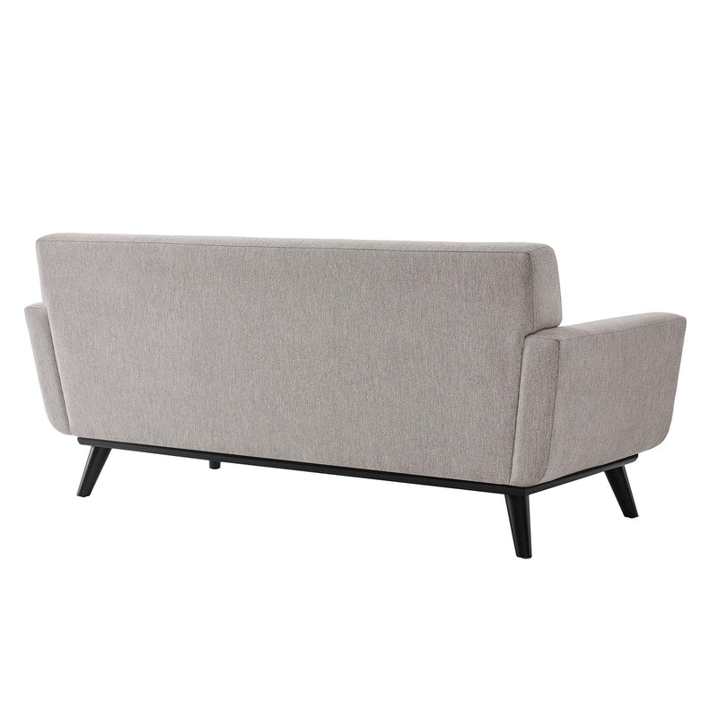 Emmalyn Herringbone Fabric Loveseat