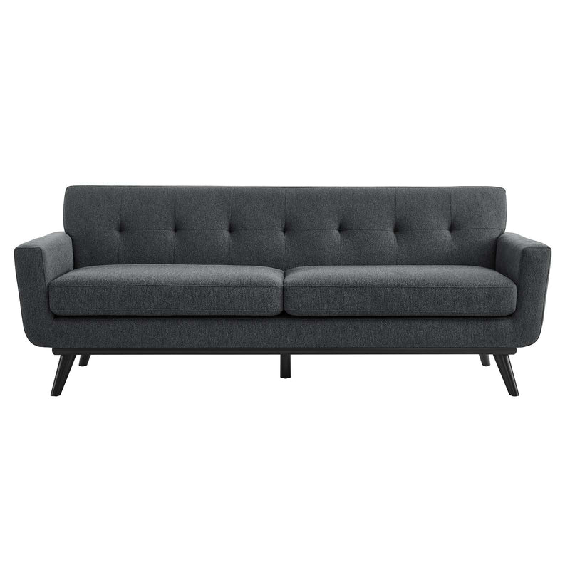 Jimena Herringbone Fabric Sofa