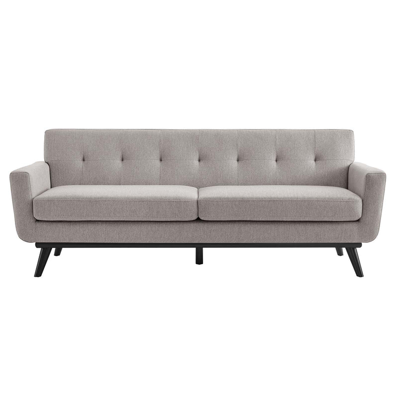 Jimena Herringbone Fabric Sofa