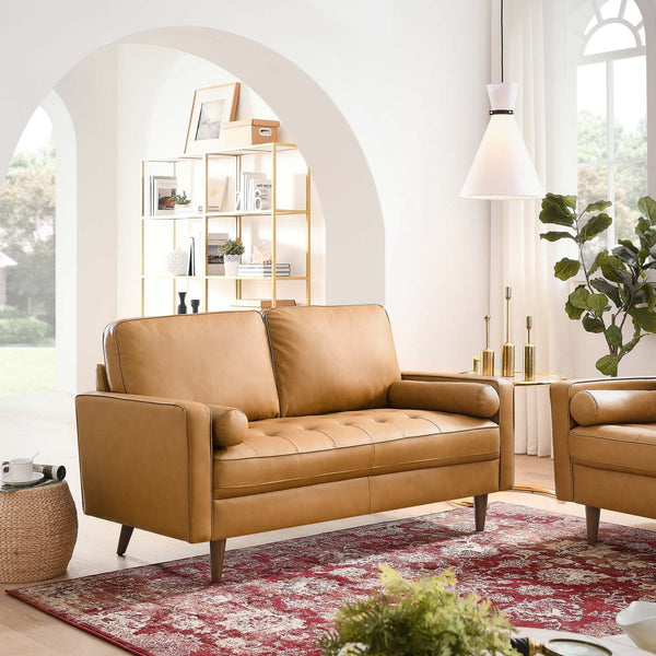 Alora Upholstered Fabric Loveseat