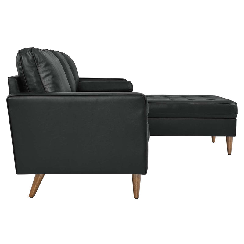 Malcolm Leather Sectional Sofa