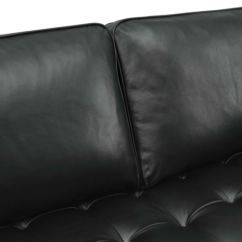 Malcolm Leather Sectional Sofa