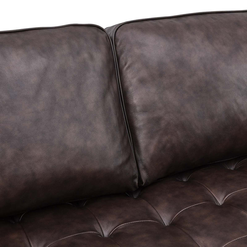 Malcolm Leather Sectional Sofa