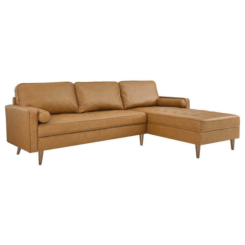 Malcolm Leather Sectional Sofa