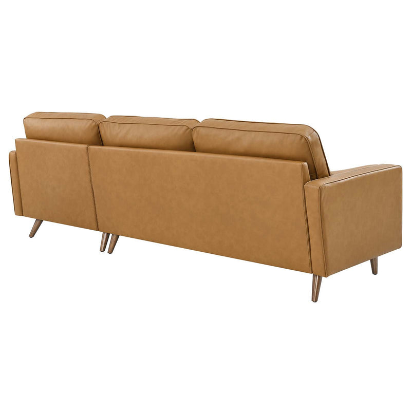 Malcolm Leather Sectional Sofa