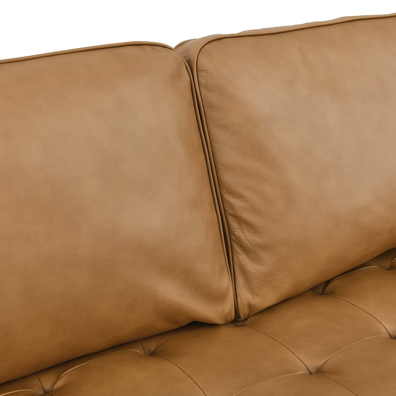 Malcolm Leather Sectional Sofa