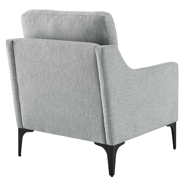 Justin Upholstered Fabric Armchair