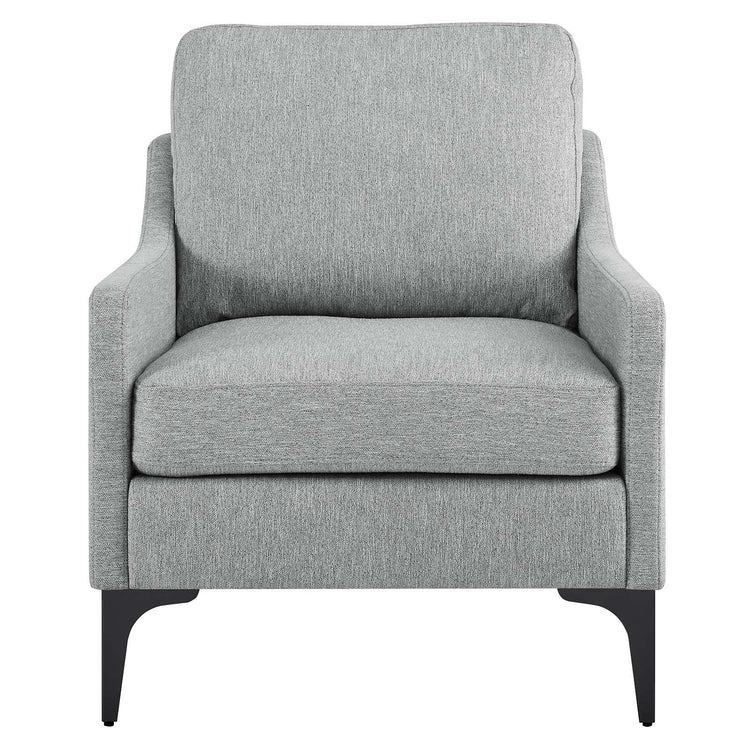Justin Upholstered Fabric Armchair
