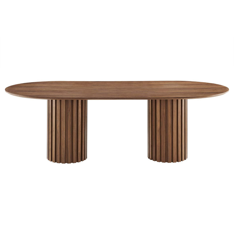 Kevin 95" Oval Dining Table