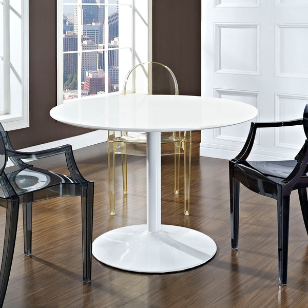 Leslie Round Wood Dining Table