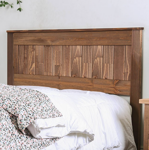 Ironwood Furniture - Satin Honey Jacobson Hickory Wood Headboard - Made in USA