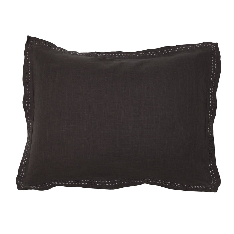 Alonzo Charcoal Standard Sham Duvet